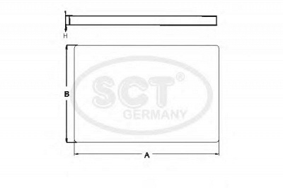 SCT GERMANY sa1137 -  Фильтр воздуха в салоне
